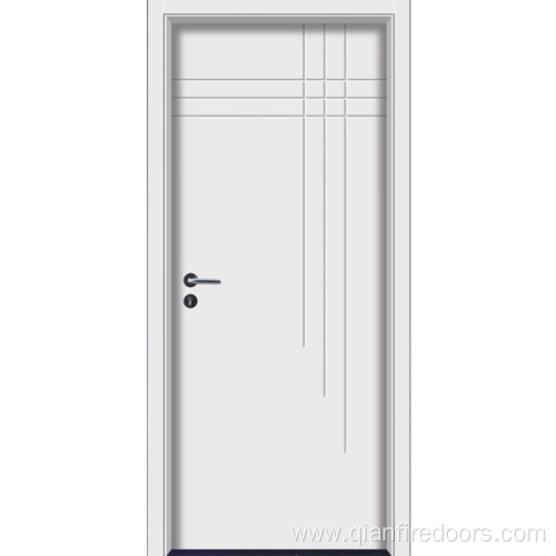 solid wooden entrance design fire rated wood door